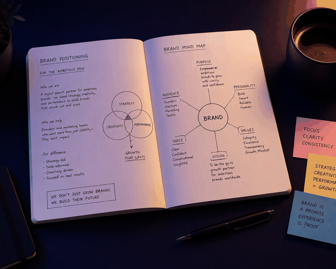 Khadacha Creative Hub creative strategy work — brand research and positioning