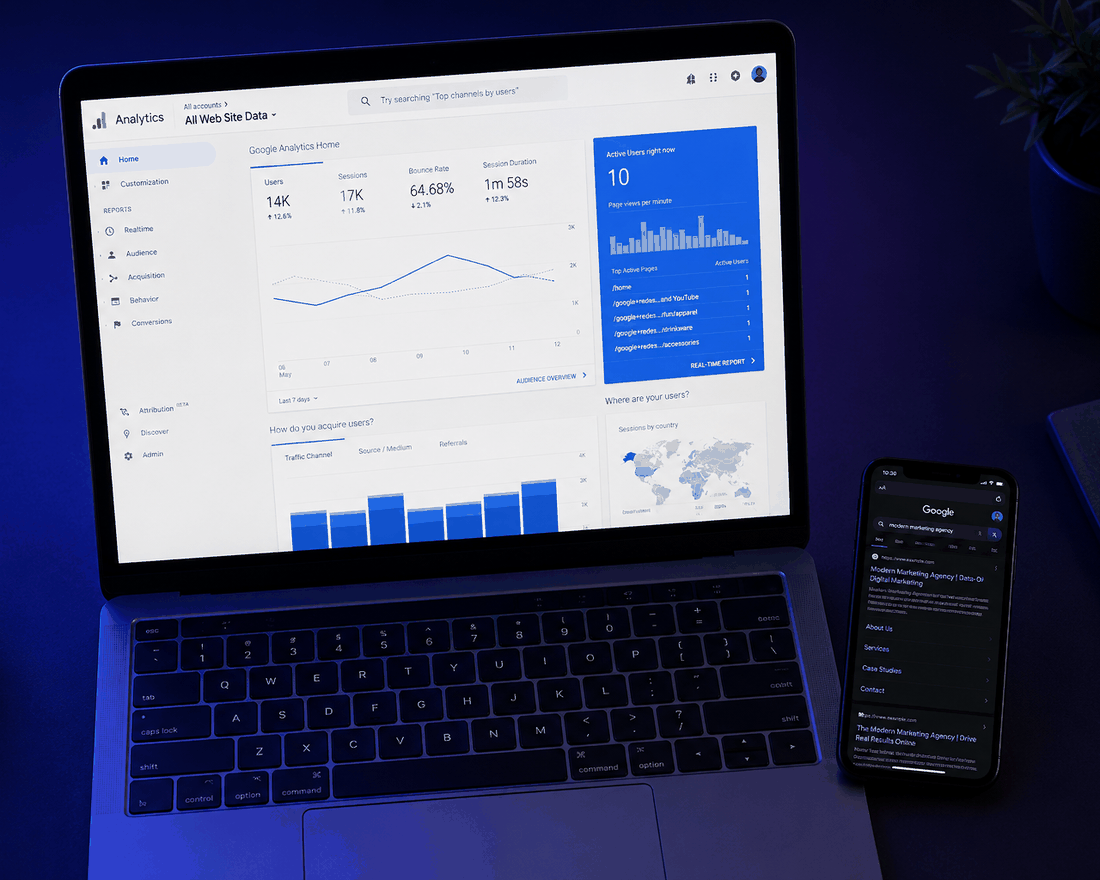 Khadacha Creative Hub digital marketing work — SEO, paid ads and campaign analytics